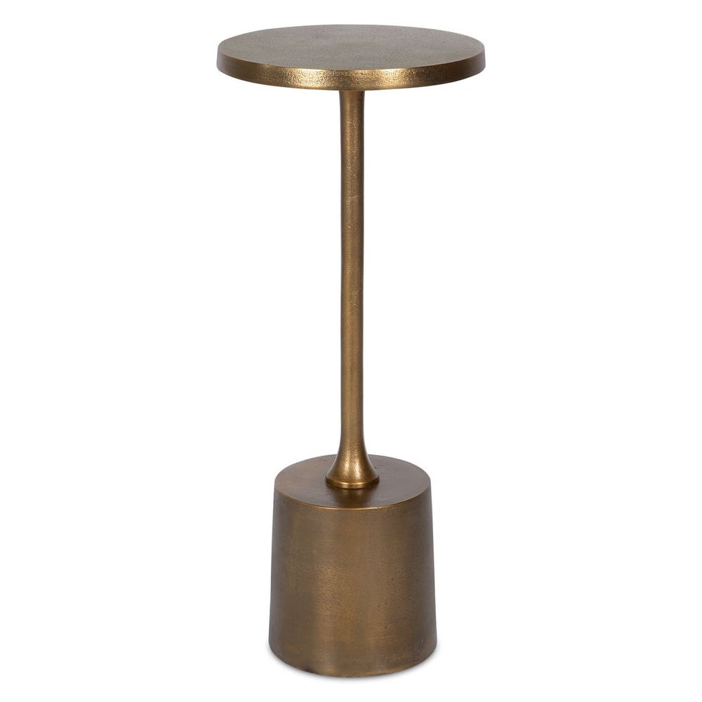 Sanaga Indoor-Outdoor Drink Table, Gold