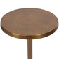 Sanaga Indoor-Outdoor Drink Table, Gold