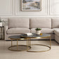Aragon Nesting Coffee Tables, Gray S/2