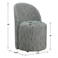 Roll With It Dining Chair, Teal