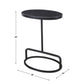 Jessenia Accent Table, Black