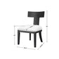 Idris Armless Chair, Charcoal