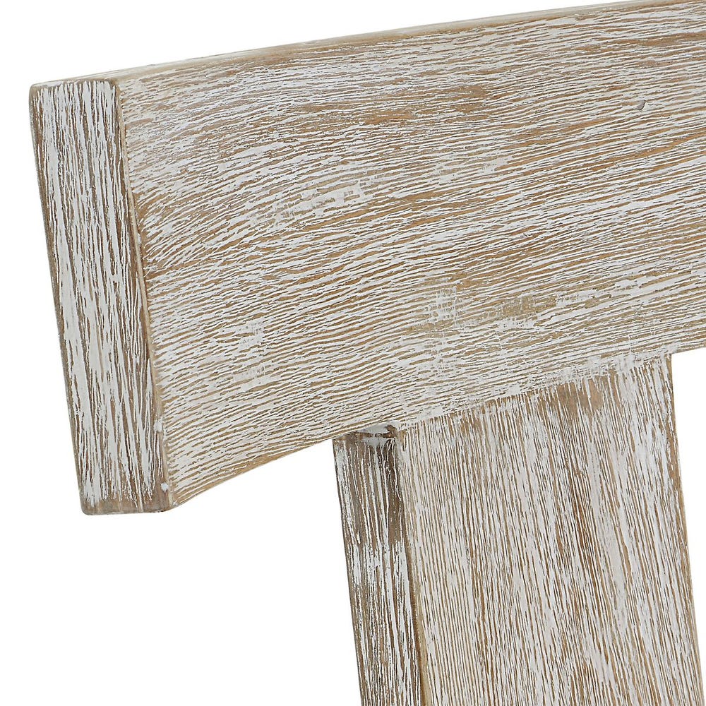 Idris Counter Stool, White