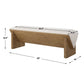 Wedged Bench
