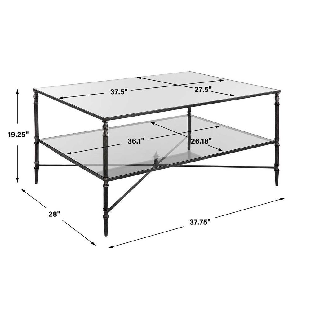 Henzler Coffee Table, Steel