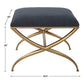 Crossing Small Bench, Navy