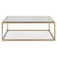 Bravura Coffee Table, Gold
