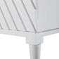 Colby 3 Drawer Chest, White