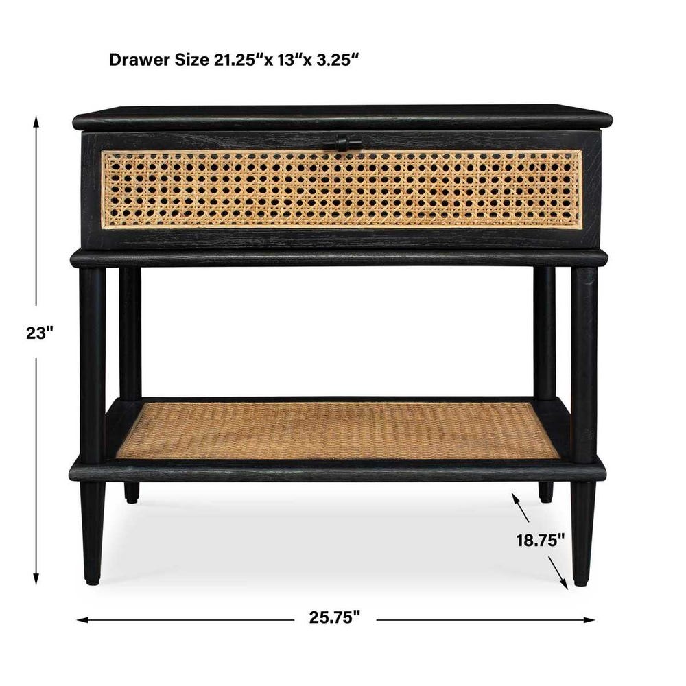 Coast Side Table, Black