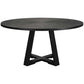 Gidran Dining Table, Black, 2 Cartons