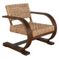 Rehema Accent Chair, Walnut