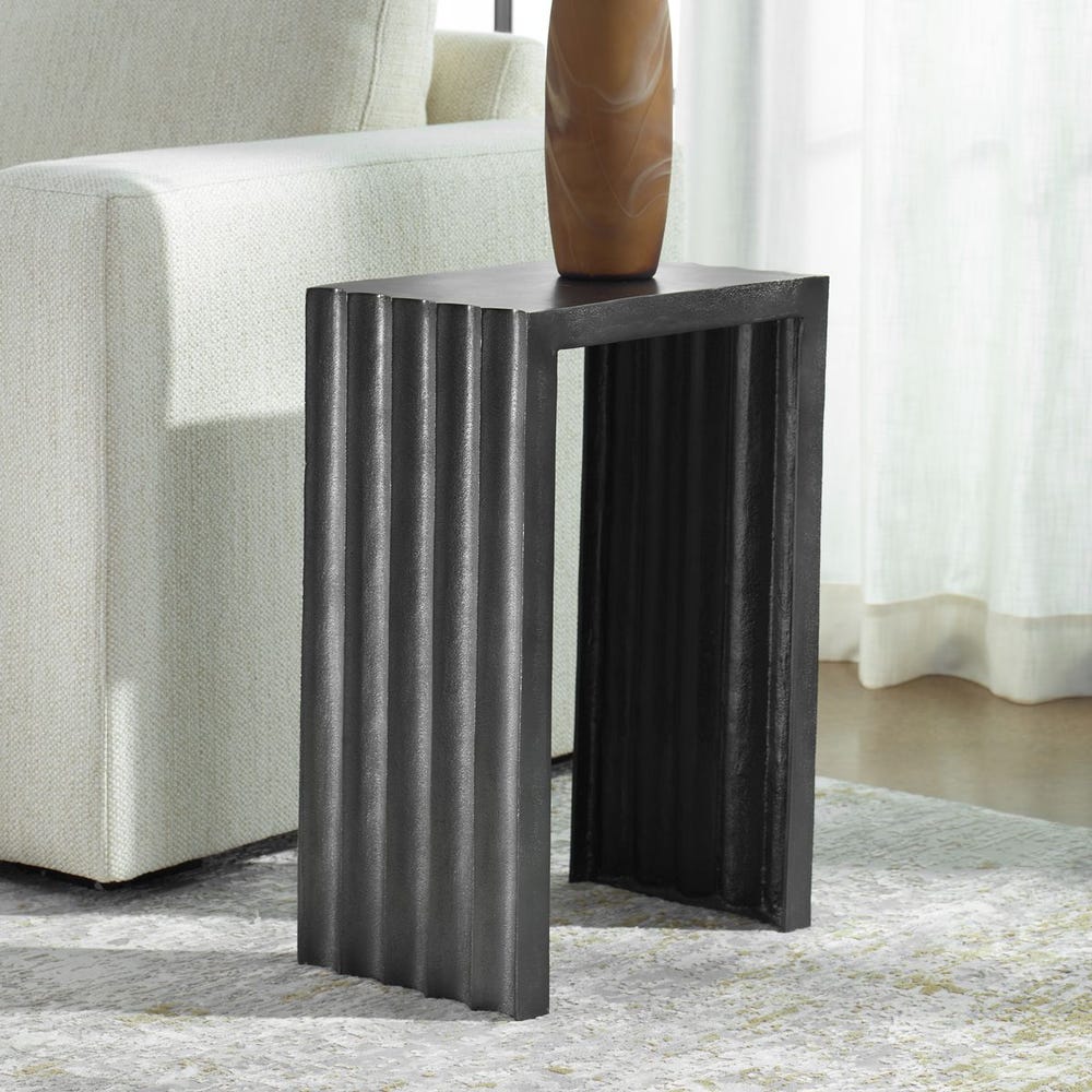 In The Groove Indoor-Outdoor Accent Table