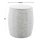 Resort Accent Stool, White