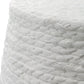 Resort Accent Stool, White
