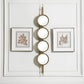 Button Mirror, Gold