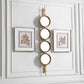 Button Mirror, Gold