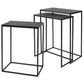 Coreene Nesting Tables, Black, S/3