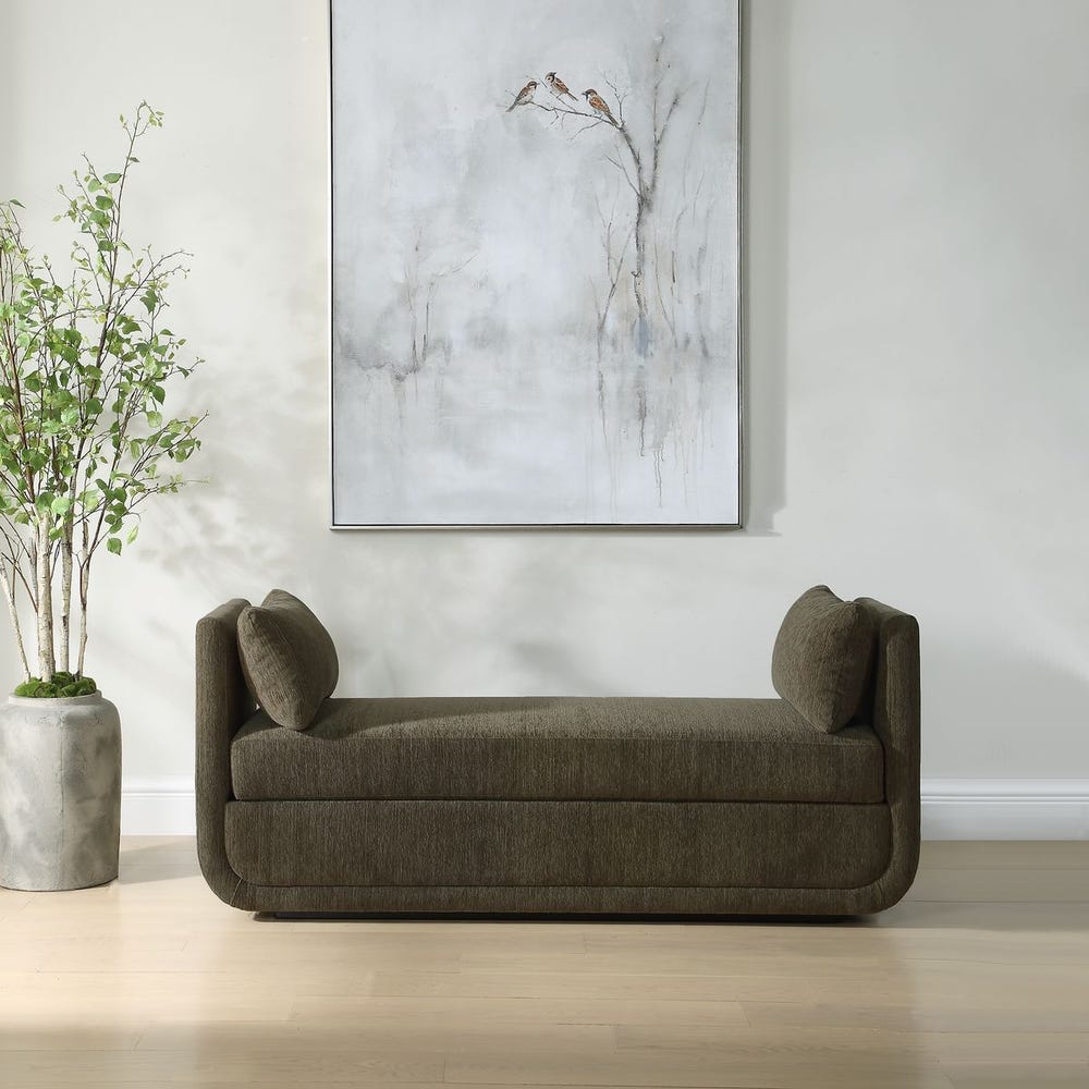 Abound Oversized Bench, Herb