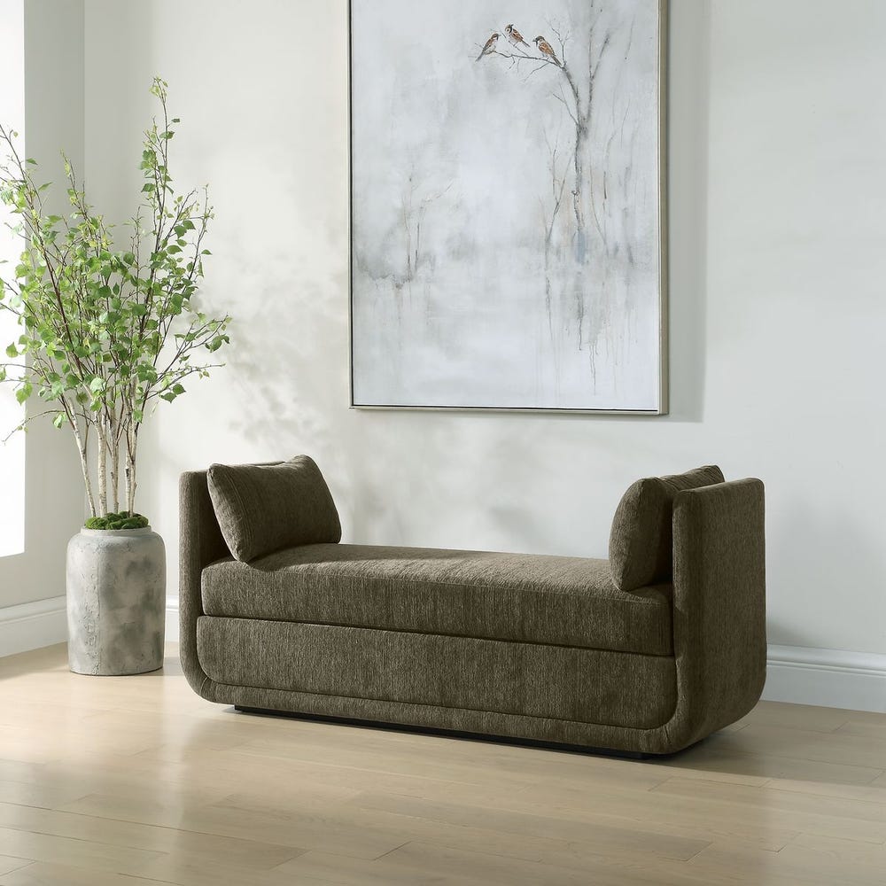 Abound Oversized Bench, Herb