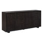 Stevenson 4 Door Cabinet, Ebony