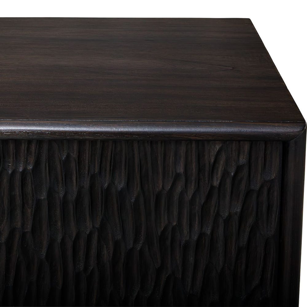 Stevenson 4 Door Cabinet, Ebony