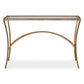 Alayna Console Table, Gold