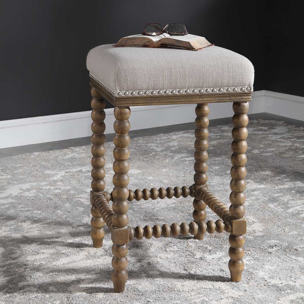 Pryce Counter Stool, Walnut