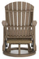 Hyland Wave Swivel Glider Chair