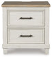 Shaybrock Two Draw Night Stand