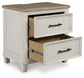 Shaybrock Two Draw Night Stand