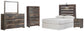 Drystan Full Panel Headboard, Dresser, Mirror, Chest and Nightstand