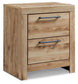 Hyanna Queen Panel Storage Bed with 2 Under Bed Storage Drawer, Dresser, Mirror and Nightstand