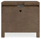 Cabalynn California King Upholstered Bed with Mirrored Dresser, Chest and Nightstand