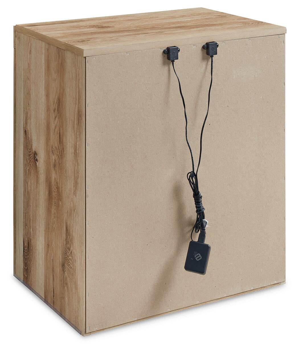 Hyanna Queen Panel Storage Bed with 2 Under Bed Storage Drawer, Dresser, Mirror, Chest and Nightstand