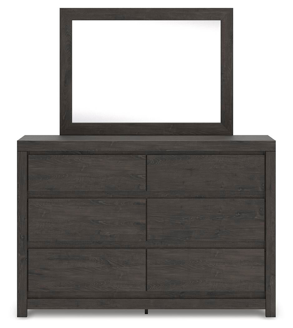 Fraluna Queen Panel Bed, Dresser, Mirror and Nightstand