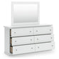 Bostwick Shoals Queen Panel Bed, Dresser and Mirror