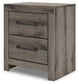 Graystorm Full Panel Storage Bed, Dresser, Mirror and Nightstand