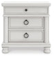 Rowlenstown California King Poster Bed, Dresser, Mirror and Nightstand