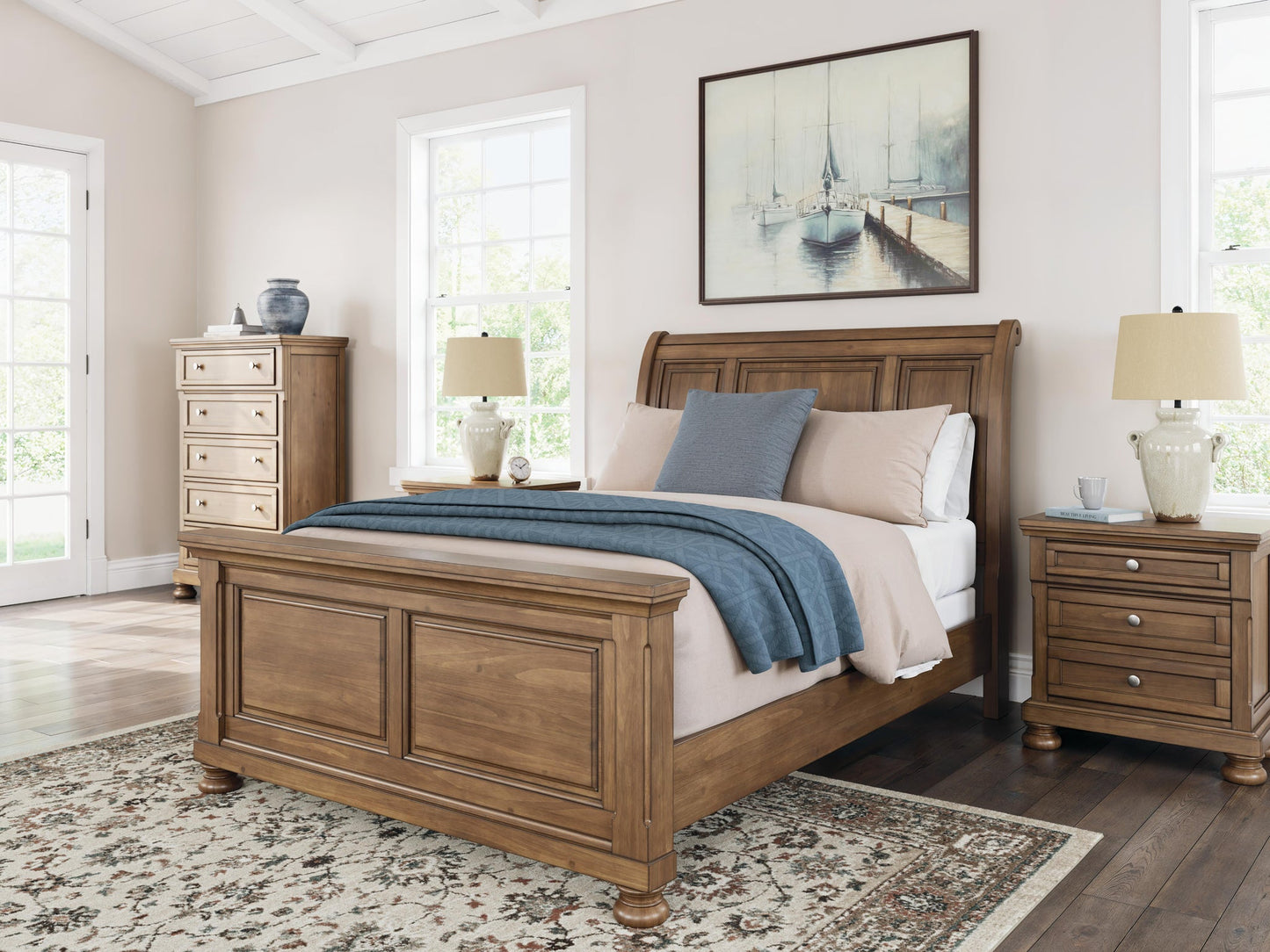 Vandenmore Two Drawer Night Stand