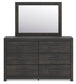 Delmorta Dresser and Mirror