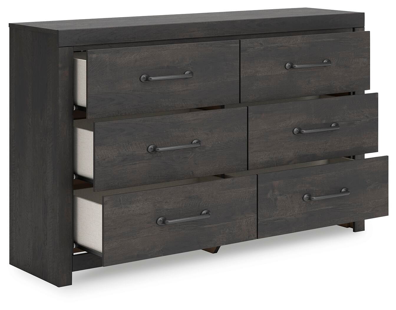 Delmorta Six Drawer Dresser