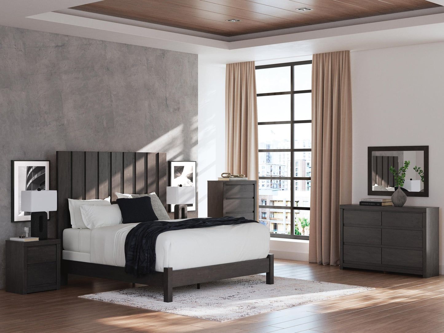 Parlayon Five Drawer Chest