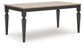 Plazaton Rectangular Dining Room Table