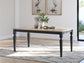 Plazaton Rectangular Dining Room Table