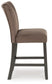 Jazmore Upholstered Barstool (2/CN)