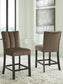 Jazmore Upholstered Barstool (2/CN)