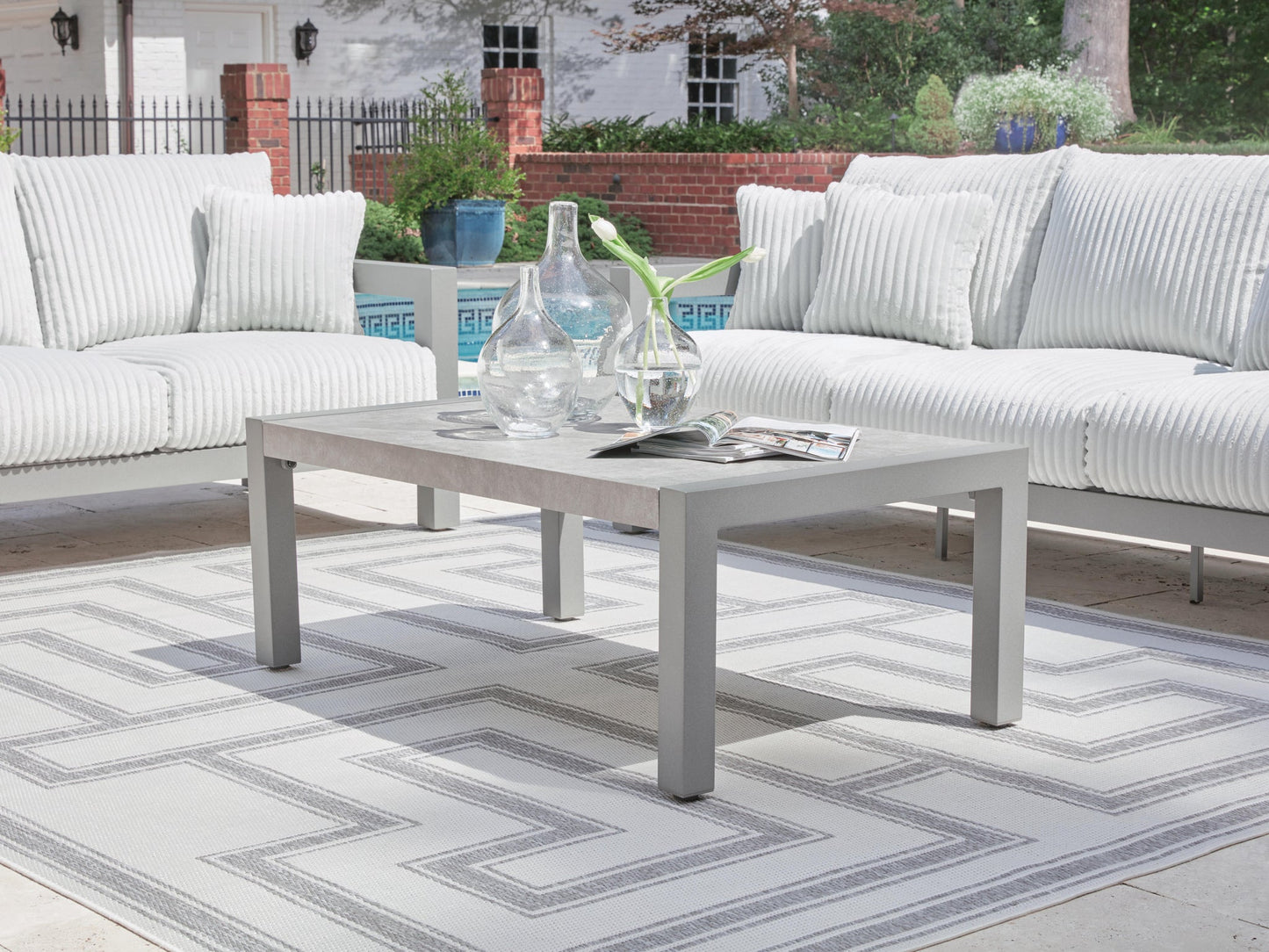 Moonlight View Rectangular Cocktail Table
