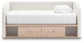 Shapella Full Upholstered Day Bed with Storage