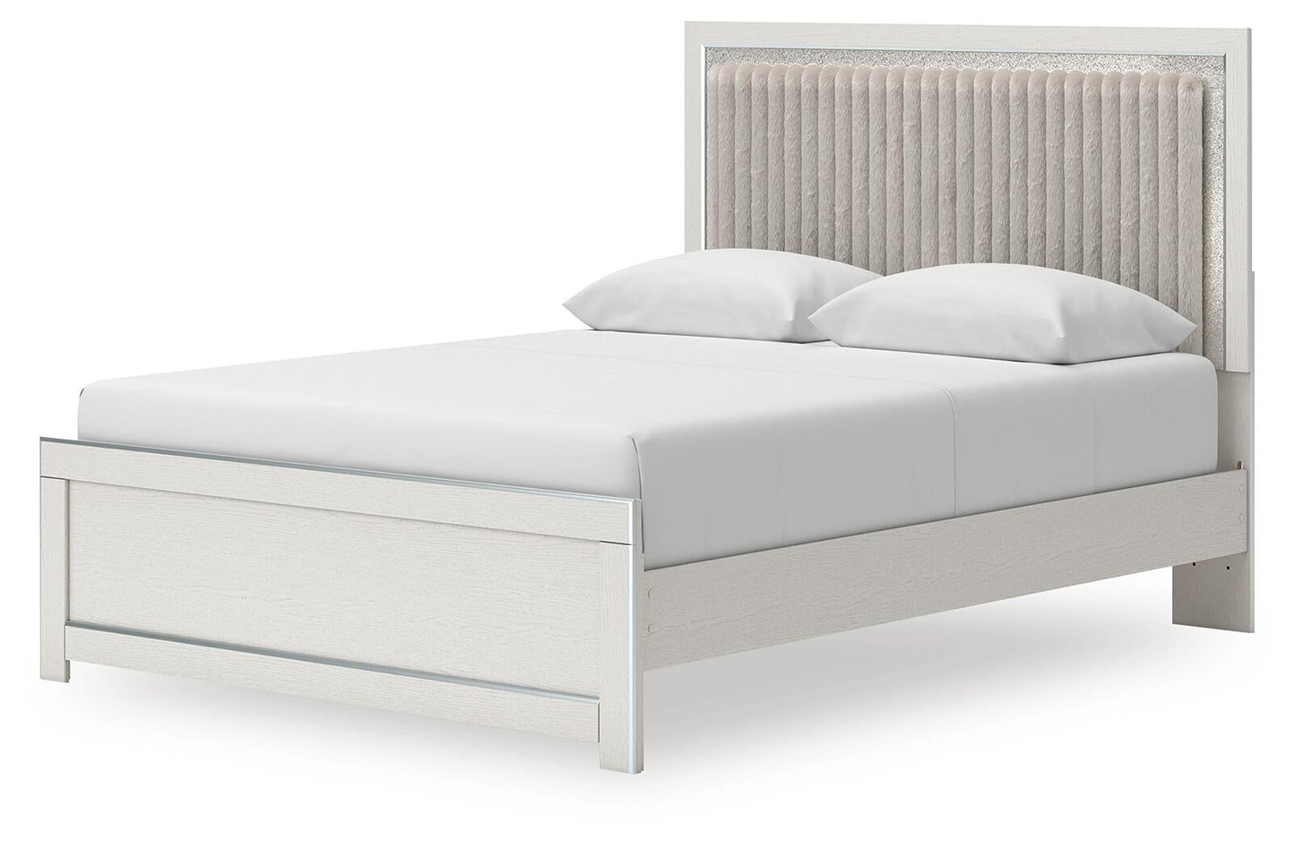 Birmonton Queen Upholstered Panel Platform Bed