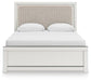 Birmonton Queen Upholstered Panel Platform Bed